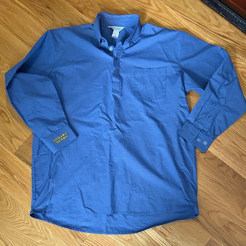 Vintage Waffle House branded uniform shirt, sz XL